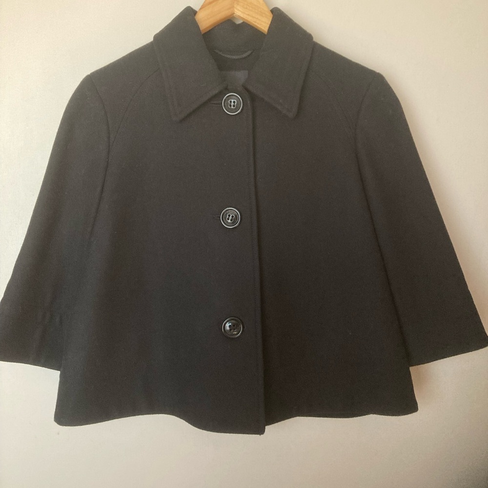 Esprit Black Cape Coat